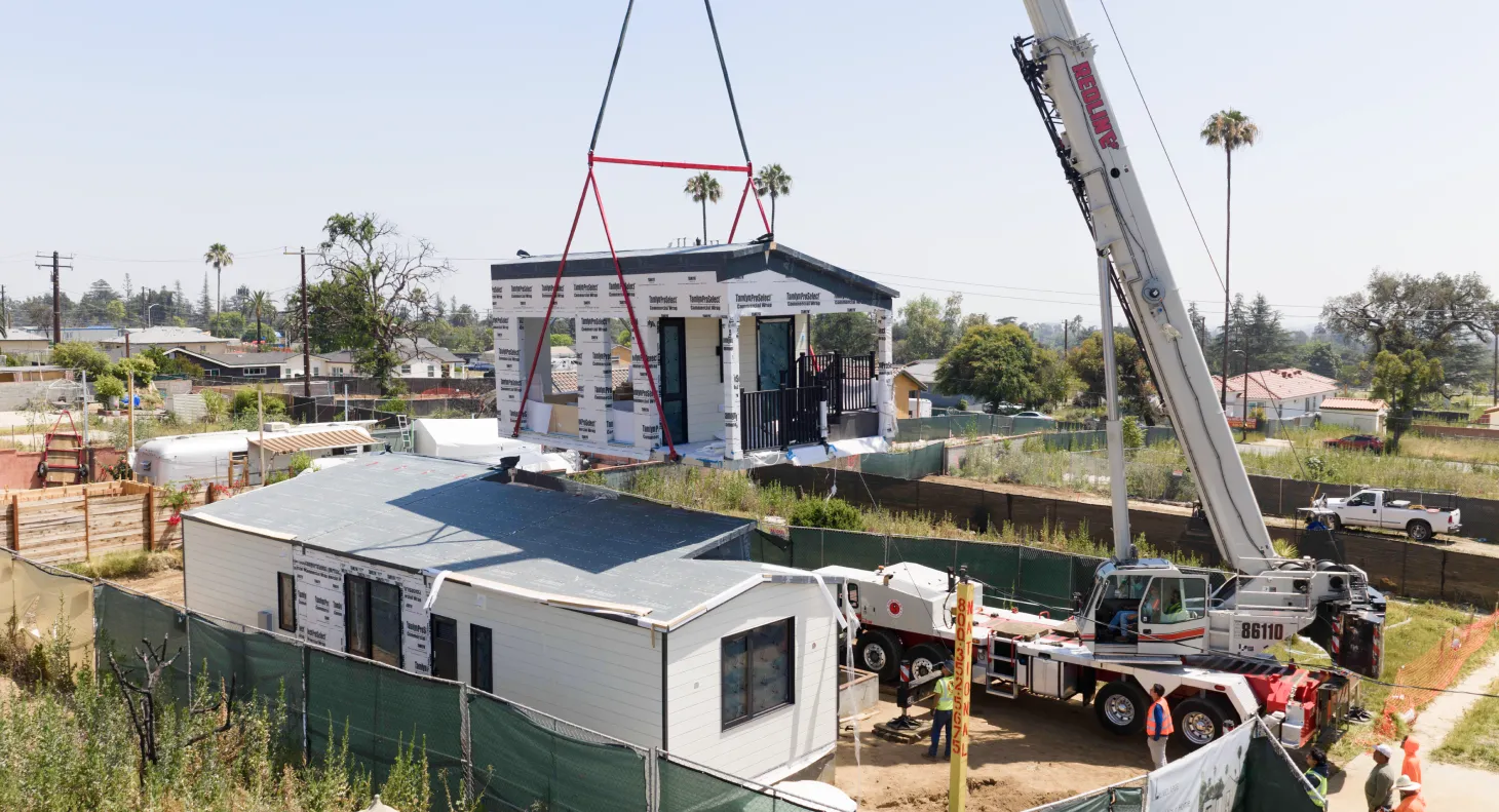 Prefab ADU concept for student housing